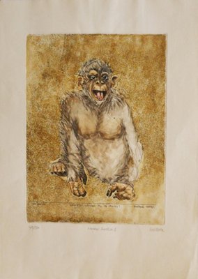 Sergio Barletta, Homo Ludens, Etching, Late 1970s-ZCI-844989