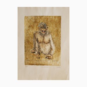 Sergio Barletta, Homo Ludens, Etching, Late 1970s-ZCI-844989