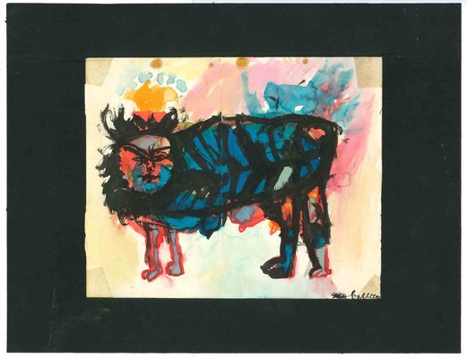 Sergio Barletta, Minotaur, Watercolor, 1946-ZCI-1775733