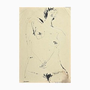 Sergio Barletta, Nude, Drawing, 1970s-ZCI-1770139