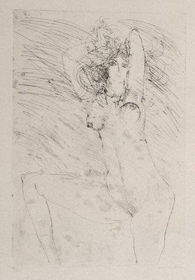 Sergio Barletta, Nude, Etching, 1972-ZCI-792584