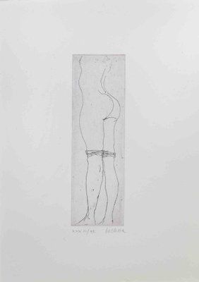 Sergio Barletta, Nude, Etching, 1974-ZCI-2029934