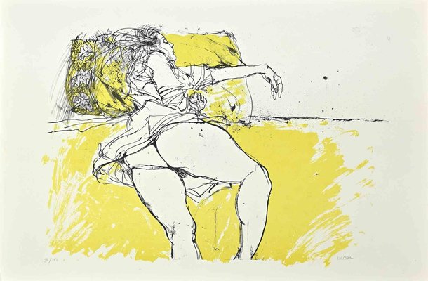 Sergio Barletta, Nude, Lithograph, 1980-ZCI-2029500