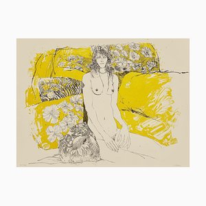 Sergio Barletta, Nude, Lithograph, 1980s-ZCI-845001