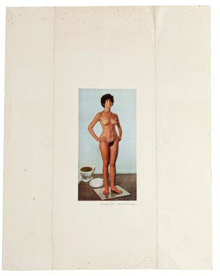 Sergio Barletta, Nude, Original Collage, 1975-ZCI-1758860