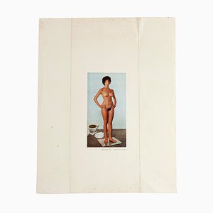 Sergio Barletta, Nude, Original Collage, 1975-ZCI-1758860