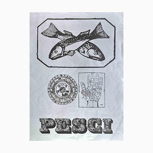 Sergio Barletta, Pisces, Screen Print, 1973-ZCI-2029509