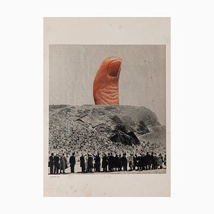 Sergio Barletta, Thumb, Original Collage, 1975-ZCI-1758857