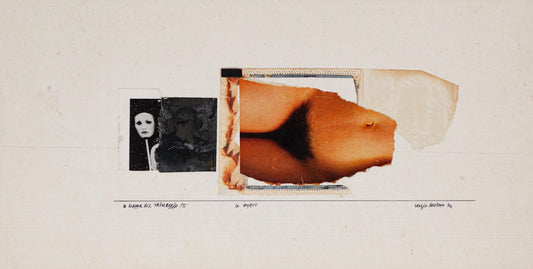 Sergio Barletta, Voyeur, Collage, 1974