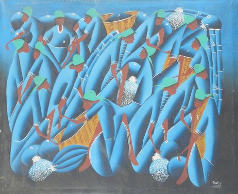 Sergo, Harvest, 1960s, Painting-ARU-1403202