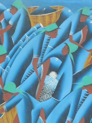 Sergo, Harvest, 1960s, Painting-ARU-1403202