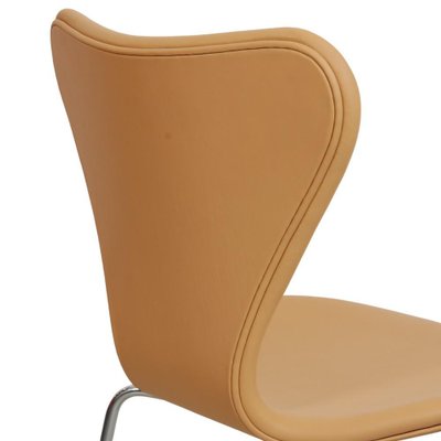 Series Seven Chair Model 3107 in Leather by Arne Jacobsen for Fritz Hansen, 2000s-MTD-1769500