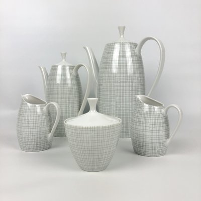 Service Set by Heinrich Löffelhardt for Porcelain Factory Arzberg, 1957, Set of 35-FFL-1185192