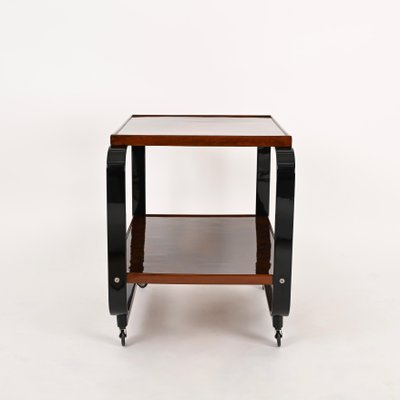 Serving Bar Cart in Walnut by Gino Maggioni, 1930s-JDR-1768108