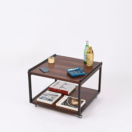 Serving Bar Cart with Removable Trays from Cassina, 1950s