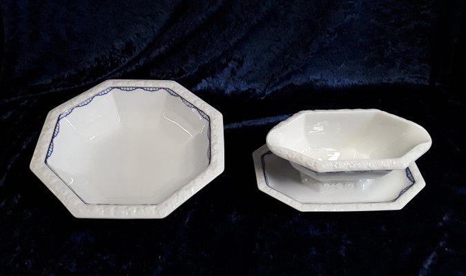 Serving Bowls and Sauce Boat Maria Series by Rosenthal, 1930s, Set of 2-HOI-1724084