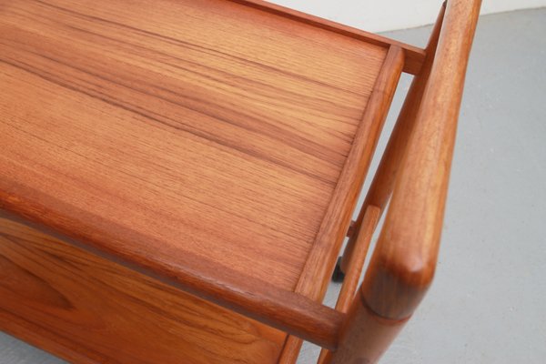 Serving Cart in Teak from Dyrlund, 1970s-PF-1430867