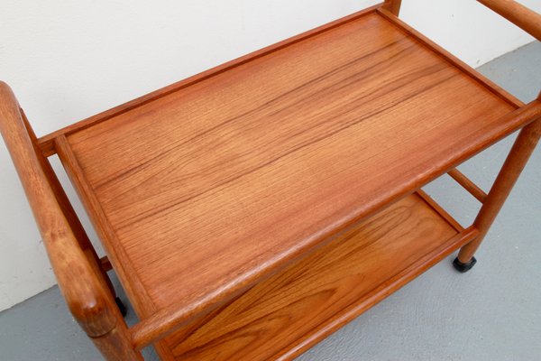 Serving Cart in Teak from Dyrlund, 1970s-PF-1430867