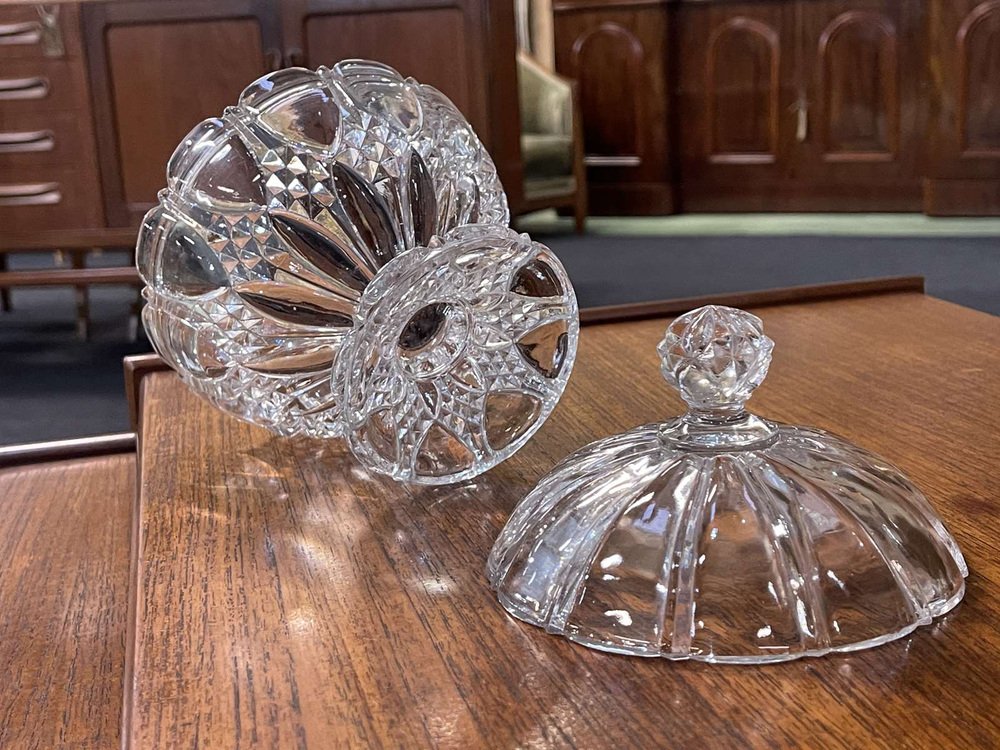 Serving Dish in Crystal from Val St Lambert