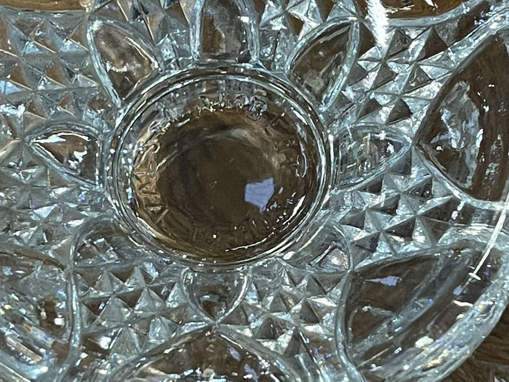 Serving Dish in Crystal from Val St Lambert