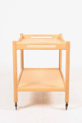 Serving Trolley in Oak by Hans J. Wegner for Andreas Tuck, 1960s-FK-984522