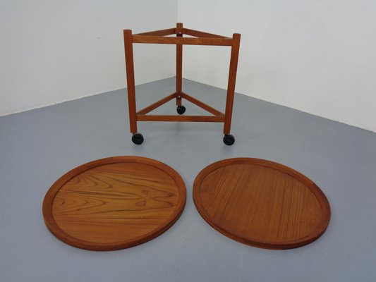 Serving Trolley in Teak from Sika Møbler, 1960s-RDW-1246072