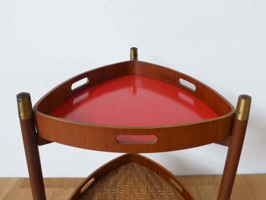 Serving Trolley in Teak, Italy, 1950s-KNM-965541