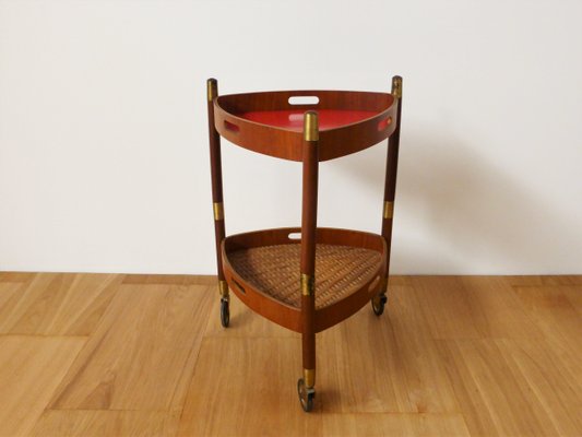 Serving Trolley in Teak, Italy, 1950s-KNM-965541