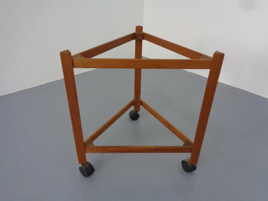 Serving Trolley in Teak with Removable Trays from Sika Møbler, 1960s-RDW-1251172