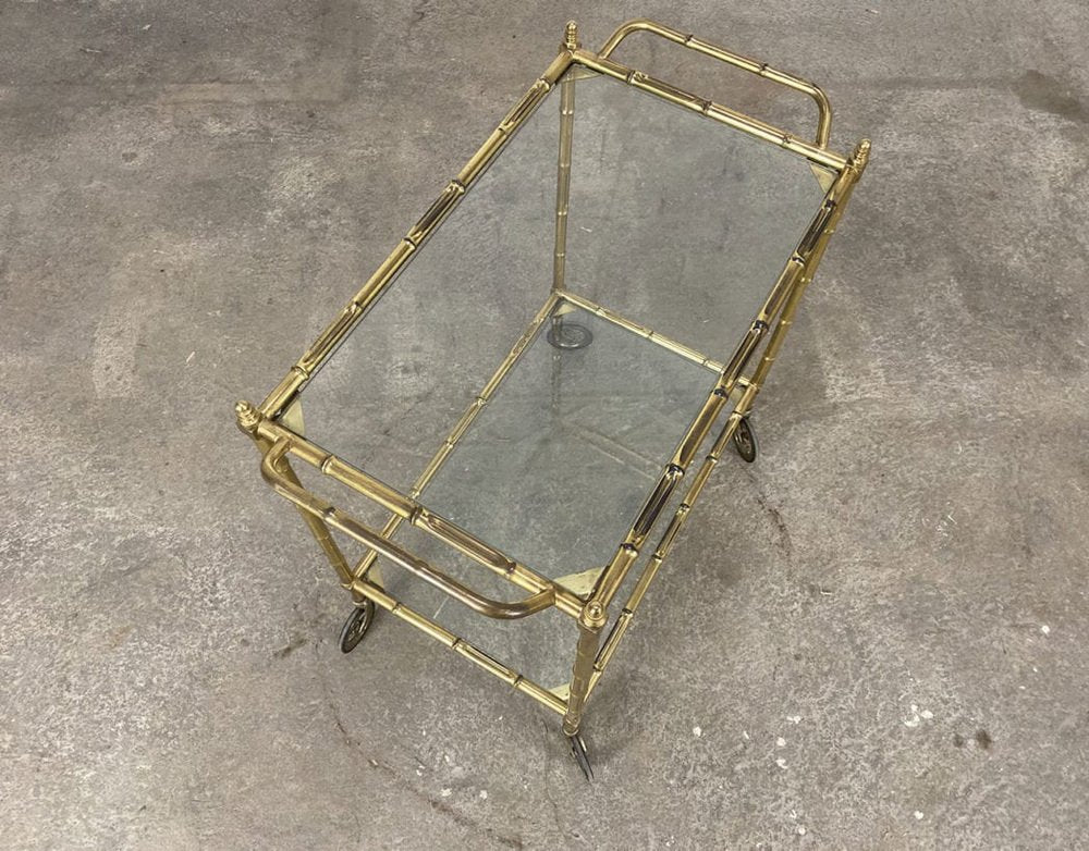 Serving Trolley in the style of Baguès, 1960s