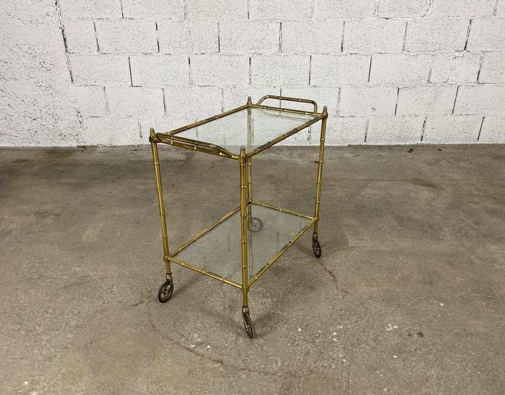 Serving Trolley in the style of Baguès, 1960s