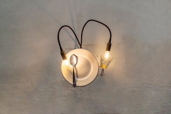 Servito Wall Sconce from Lucifero Illuminazione, 1980s-VCV-1442209