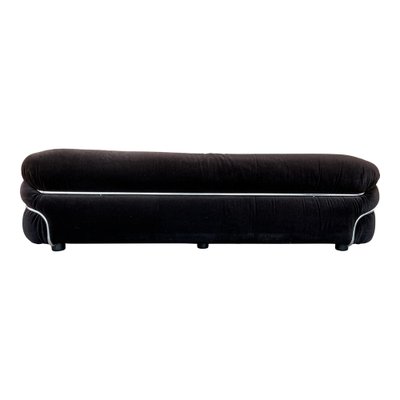 Sesann Lounge Set in Alpaca Velvet by Gianfranco Frattini for Cassina, 1972, Set of 4-RPH-1246045