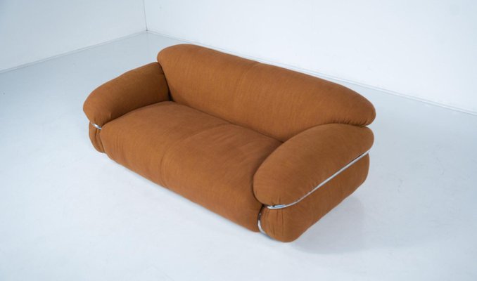 Sesann Sofa attributed to Gianfranco Frattini for Cassina, Italy, 1970s-FGA-2042655