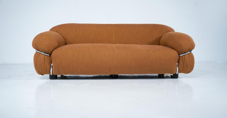 Sesann Sofa attributed to Gianfranco Frattini for Cassina, Italy, 1970s-FGA-2042655