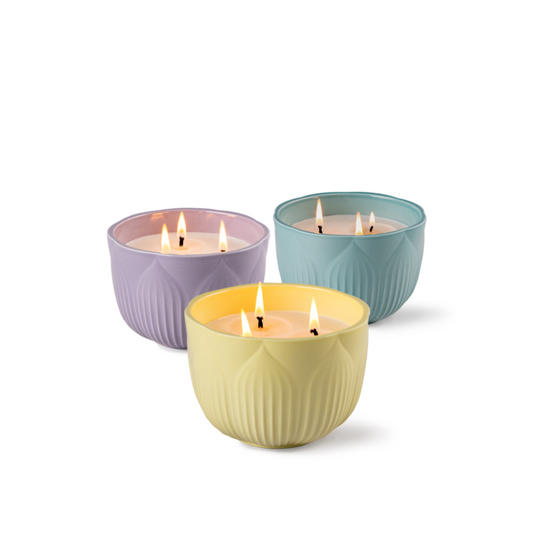 Set Velas Fleurs by Lladró