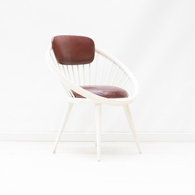 Setia Circle Chair attributed to Yngve Ekström for Swedese, 1960s-NZV-2027591