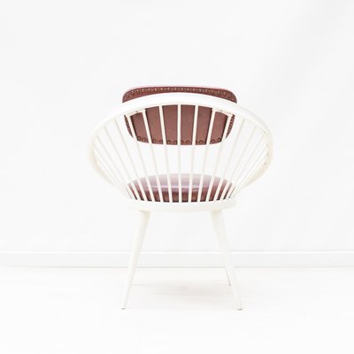 Setia Circle Chair attributed to Yngve Ekström for Swedese, 1960s-NZV-2027591