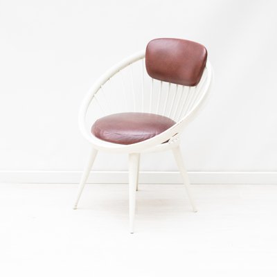 Setia Circle Chair attributed to Yngve Ekström for Swedese, 1960s-NZV-2027591