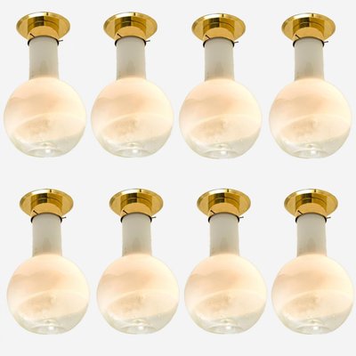 Several Handblown Ceiling Lamp from Harrachov, 1970s-VDW-2016920