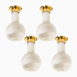 Several Handblown Ceiling Lamp from Harrachov, 1970s-VDW-2016920