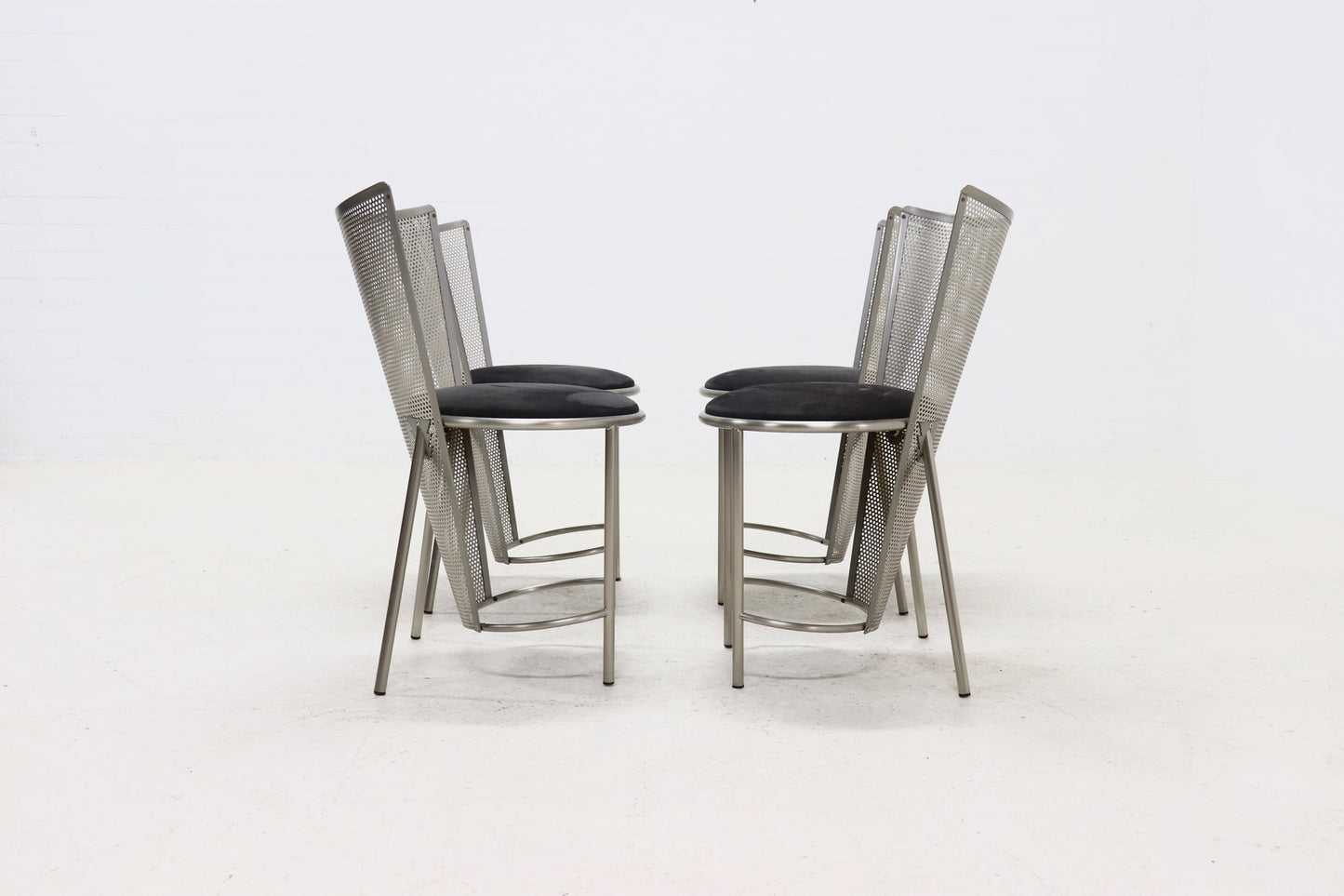 Sevilla Chairs by Frans Van Praet for Belgo Chrom, Belgium, 1992, Set of 4