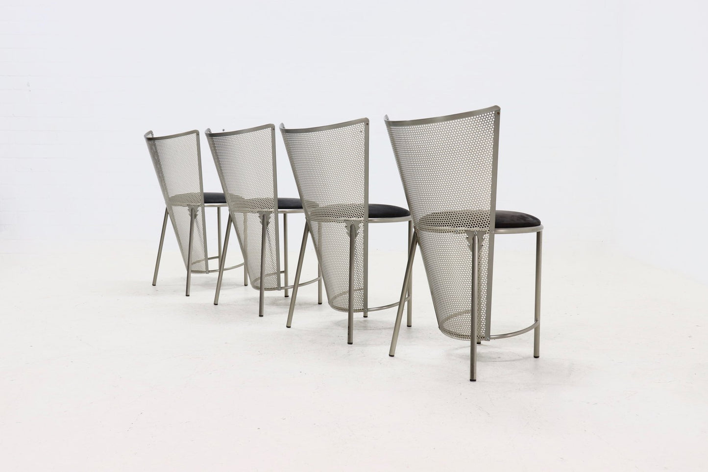 Sevilla Chairs by Frans Van Praet for Belgo Chrom, Belgium, 1992, Set of 4