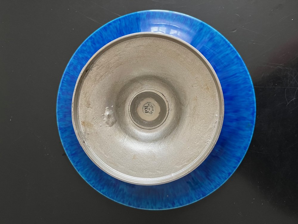 Sévres Porcelain Footed Bowl by Paul Millet, 1930s