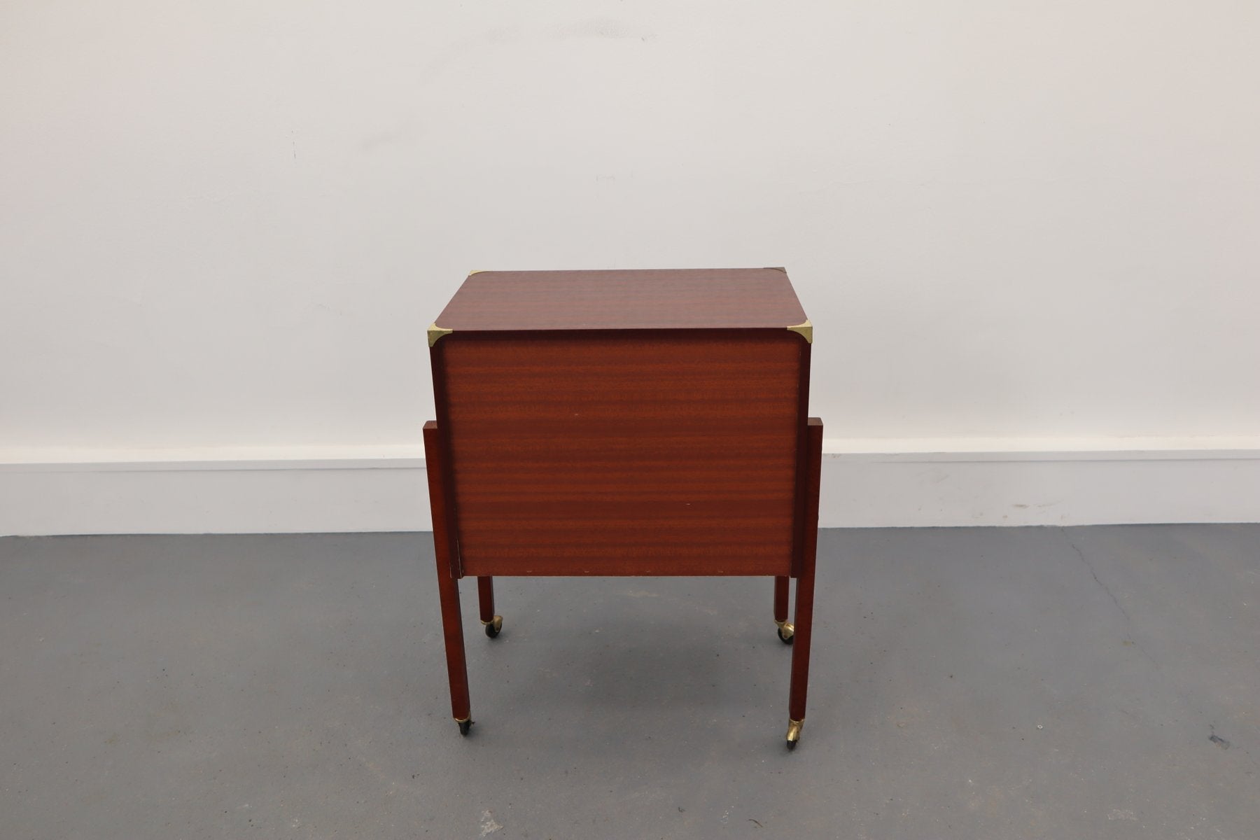 Sewing Chest of Drawers on Wheels, 1960s