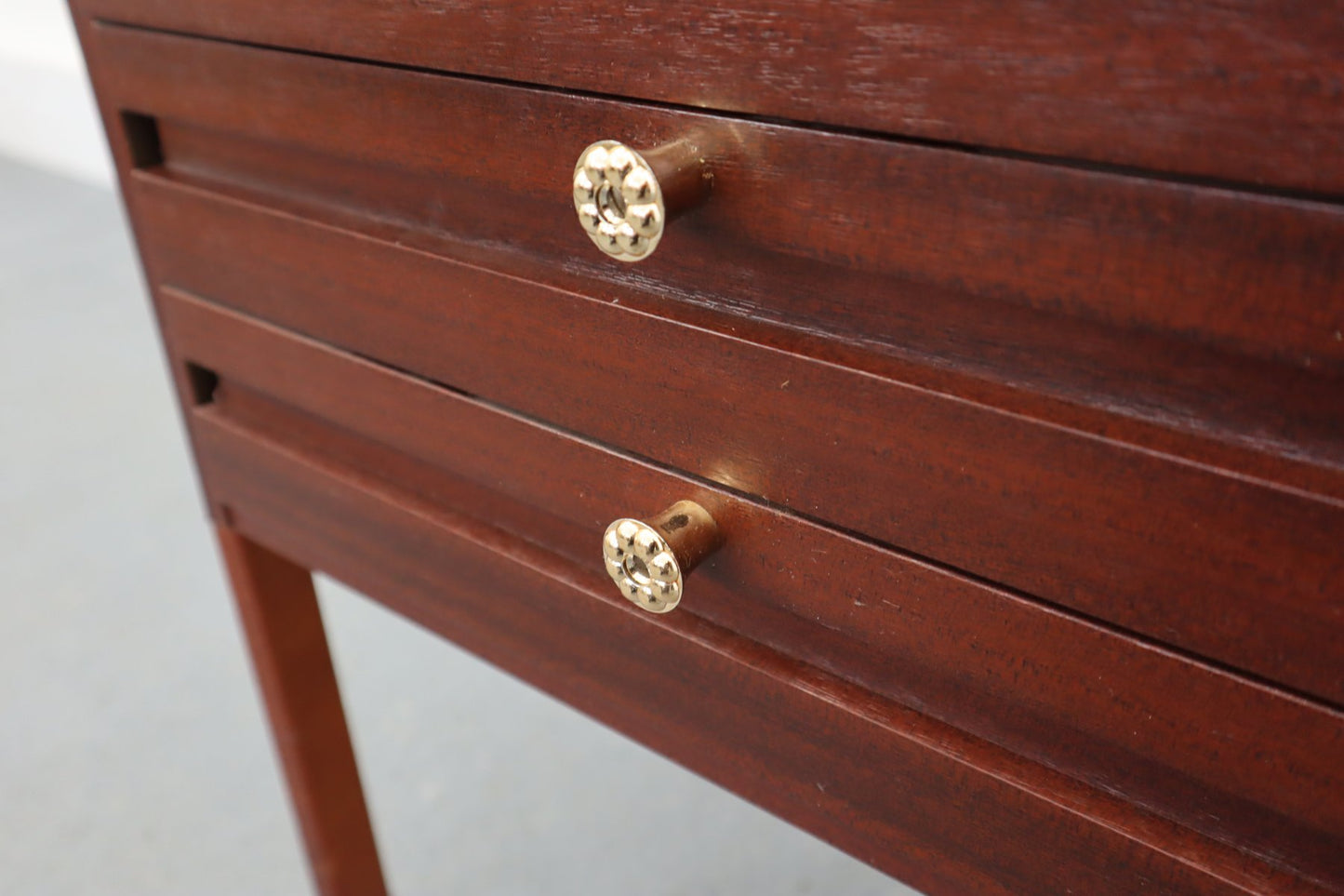 Sewing Chest of Drawers on Wheels, 1960s