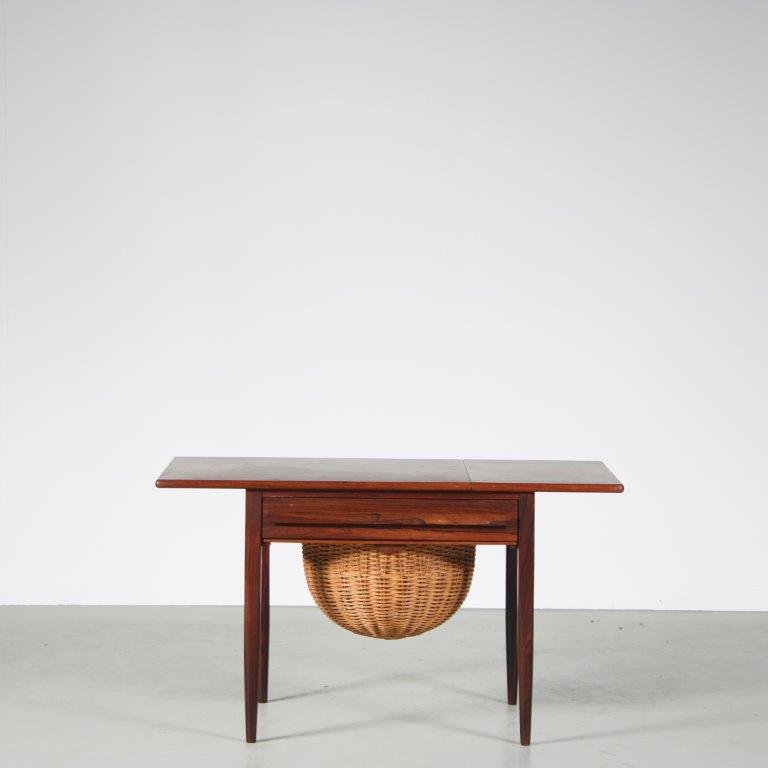 Sewing Table by Johannes Andersen for CFC Silkeborg, Denmark, 1960s