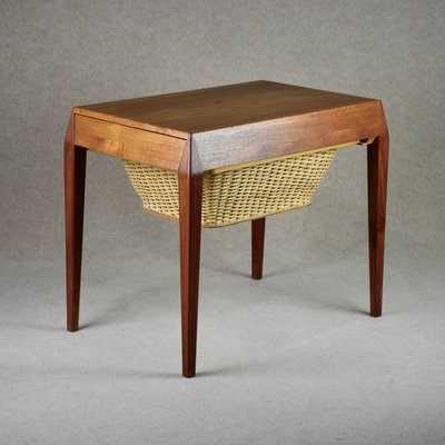 Sewing Table by Werner Fredriksen for Gustafssons Furniture Factory, Sweden, 1950s-RNM-1735189