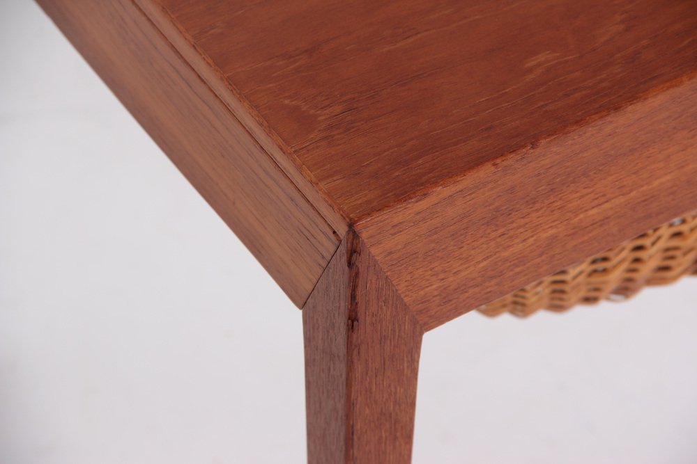 Sewing Table with Details by Severin Hansen for Haslev Møbelsnedkeri, 1960s