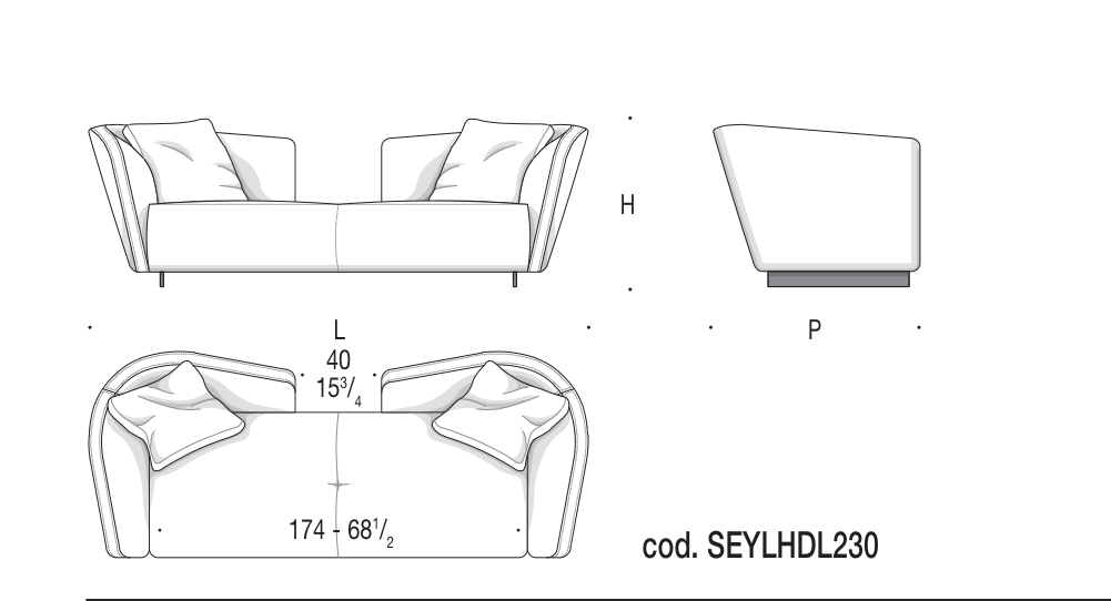 LOUNGE SEYMOUR SEYLHDL230 도면
